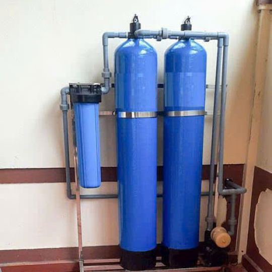 Hệ thống lọc thô 2 cột 1054 van cơ